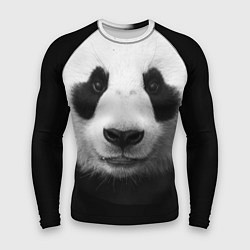 Рашгард мужской Взгляд панды, цвет: 3D-принт