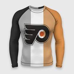 Рашгард мужской Philadelphia Flyers, цвет: 3D-принт