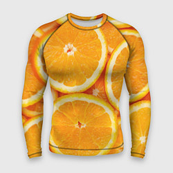 Рашгард мужской Апельсин, цвет: 3D-принт