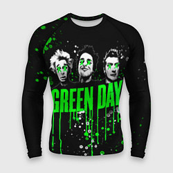 Рашгард мужской Green Day: Acid Colour, цвет: 3D-принт