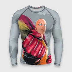 Рашгард мужской One Punch Man Fist, цвет: 3D-принт