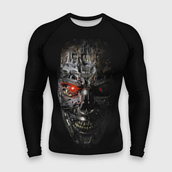 Рашгард мужской Terminator Skull, цвет: 3D-принт