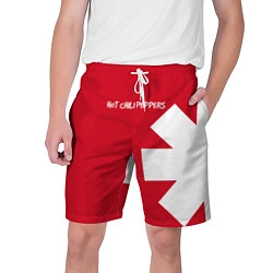 Шорты на шнурке мужские RHCP: Red Style, цвет: 3D-принт