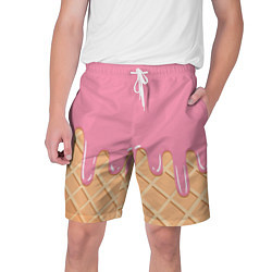 Мужские шорты Розовое мороженное