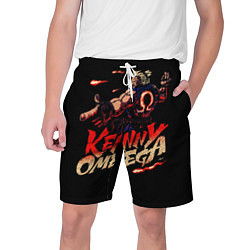 Шорты на шнурке мужские Kenny Omega Street Fighter, цвет: 3D-принт
