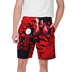 Шорты на шнурке мужские Bloodshot, цвет: 3D-принт