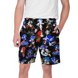 Мужские шорты Sonic паттерн