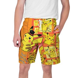 Мужские шорты Pikachu