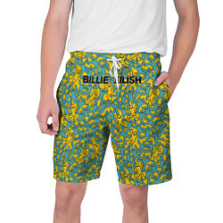 Шорты на шнурке мужские Билли Айлиш, цвет: 3D-принт