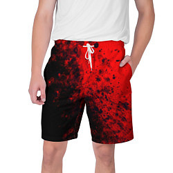 Шорты на шнурке мужские Пятна Крови, цвет: 3D-принт