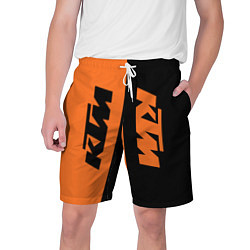 Шорты на шнурке мужские KTM КТМ Z, цвет: 3D-принт