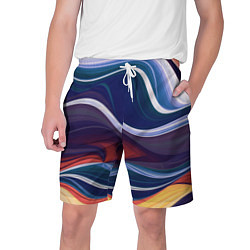 Мужские шорты Colored lines