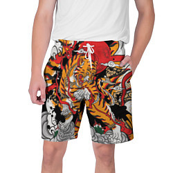 Мужские шорты Самурайский тигр