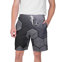 Шорты на шнурке мужские Mercedes-Benz vanguard pattern, цвет: 3D-принт