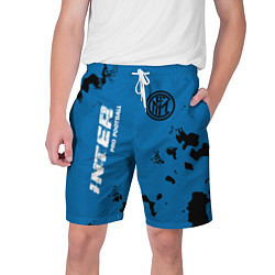 Шорты на шнурке мужские ИНТЕР Inter Pro Football - Камуфляж, цвет: 3D-принт