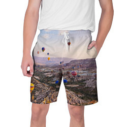 Шорты на шнурке мужские Воздушные Шары!, цвет: 3D-принт