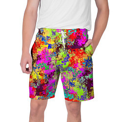 Мужские шорты Пиксельный камуфляж Токсик