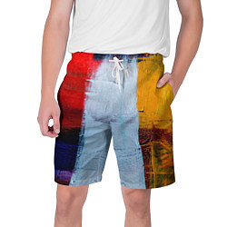 Шорты на шнурке мужские КРАС, цвет: 3D-принт