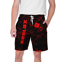 Мужские шорты ROBLOX красный логотип