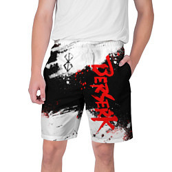 Шорты на шнурке мужские БЕРСЕРК : Спортивная форма - Клеймо жертвы, цвет: 3D-принт