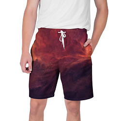 Шорты на шнурке мужские Галактический пожар, цвет: 3D-принт