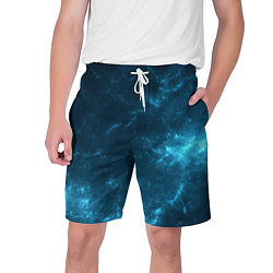 Шорты на шнурке мужские Blue stars, цвет: 3D-принт