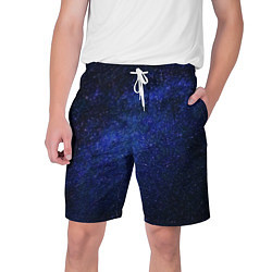 Шорты на шнурке мужские Необъятный космос, цвет: 3D-принт