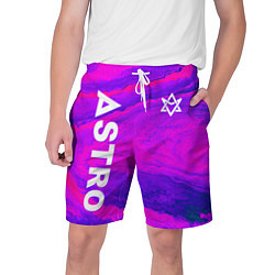 Мужские шорты Astro neon grunge