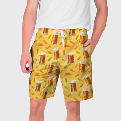 Мужские шорты Кружки с пенным пивом