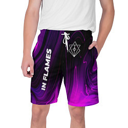 Мужские шорты In Flames violet plasma