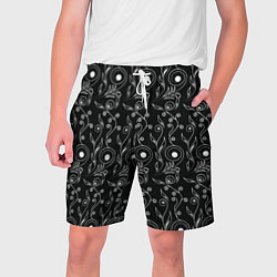 Мужские шорты Black style pattern