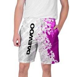 Шорты на шнурке мужские Daewoo pro racing: по-вертикали, цвет: 3D-принт