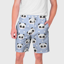 Мужские шорты Милая мультяшная панда