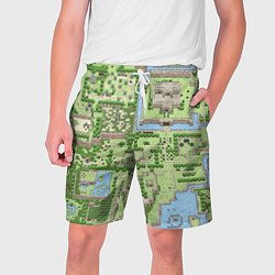 Мужские шорты Zelda: карта