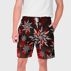 Мужские шорты Рождественские снежинки