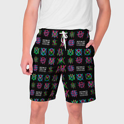 Шорты на шнурке мужские Mindless Self Indulgence rock group, цвет: 3D-принт