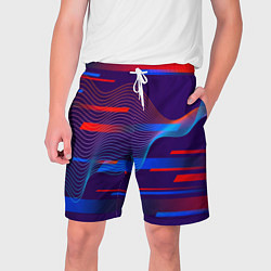 Шорты на шнурке мужские Abstraction colored, цвет: 3D-принт