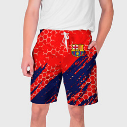 Мужские шорты Барселона спорт краски текстура