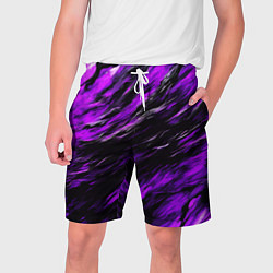 Мужские шорты Чёрная и розовая буря
