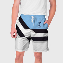 Шорты на шнурке мужские Tottenham sport geometry, цвет: 3D-принт