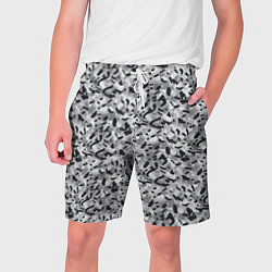 Мужские шорты Пикселированный городской серый камуфляж