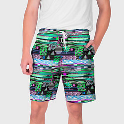 Мужские шорты Abstract color pattern