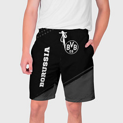 Мужские шорты Borussia sport на темном фоне вертикально