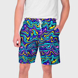 Мужские шорты Psychedelic multicolored pattern
