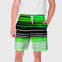 Мужские шорты Разноцветные вертикальные линии