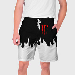 Мужские шорты Monster energy red logo