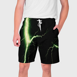 Мужские шорты Lightning yellow текстура