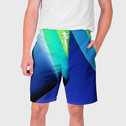 Мужские шорты Color blue green