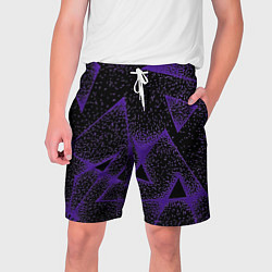 Мужские шорты The triangle is purple