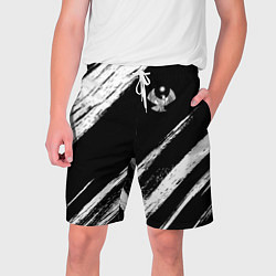 Шорты на шнурке мужские Дагестан - брызги, цвет: 3D-принт